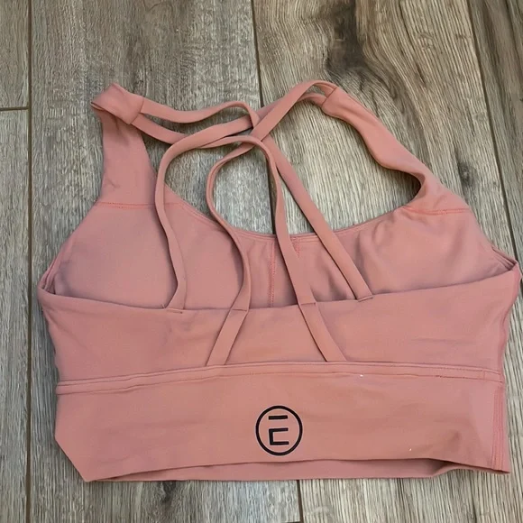 Peach Sports Bra - Picture 2 of 2